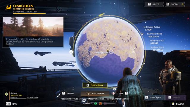 Helldivers 2: Extreme Difficulty Blitz Achievement смотреть онлайн