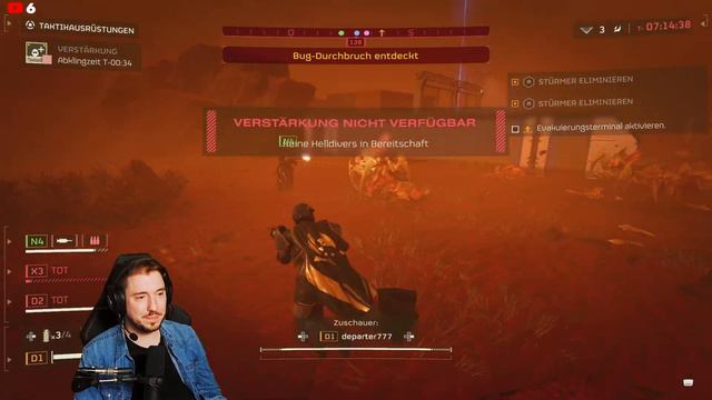Helldivers 2 - Für die Demokratie Live🫡 смотреть онлайн