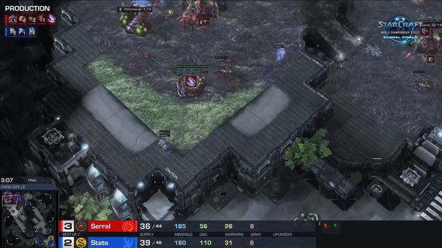BRUTAL Air Push! Game Of 2 Legends - Starcraft 2: Serral vs Stats (Part 2) Grand Finals смотреть онлайн