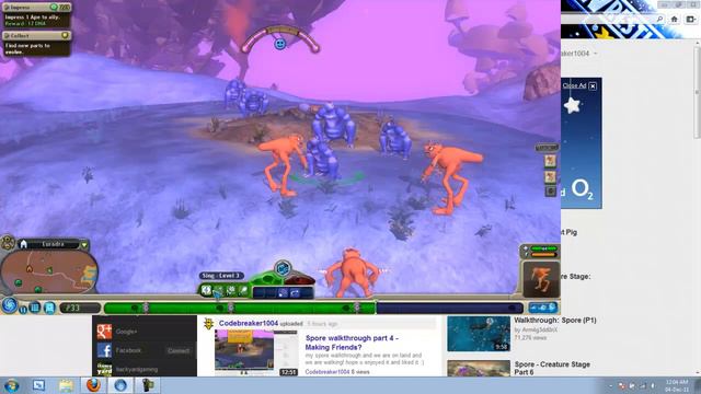 Spore walkthrough part 9 - New nest смотреть онлайн