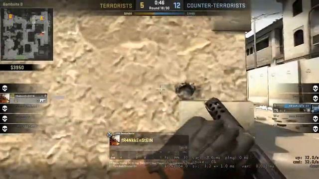 CSGO - 200 Ping. Eco Round. 1v5. Ace Clutch. смотреть онлайн