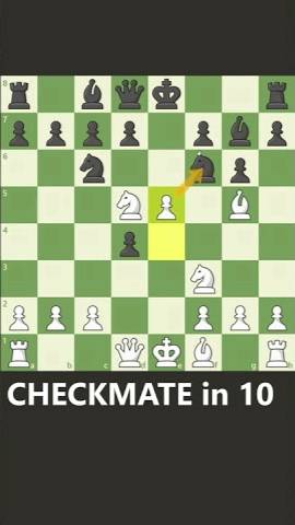 CHECKMATE in 10 #shorts смотреть онлайн