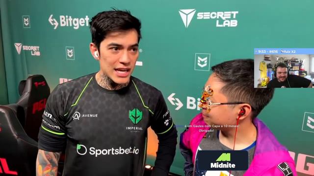 FNX DÁ ENTREVISTA AO GAULES APÓS CLASSIFICAÇÃO DA IMPERIAL PRO MAJOR! 🔥 смотреть онлайн