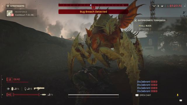 We Ran Out of Reinforcements | HELLDIVERS 2 смотреть онлайн