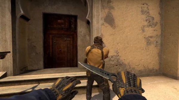 Skeleton Knife | Night Stripe Battle Scarred (SHOWCASE + ALL ANIMATIONS)