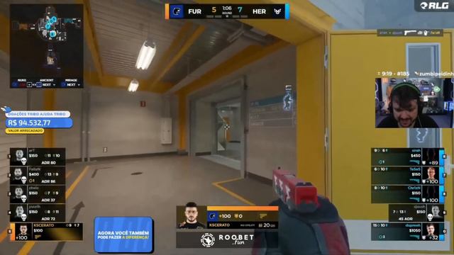 FURIA vs HEROIC (MAPA 1 COMPLETO - NUKE) Roobet Cup 2023 - CS 2 смотреть онлайн