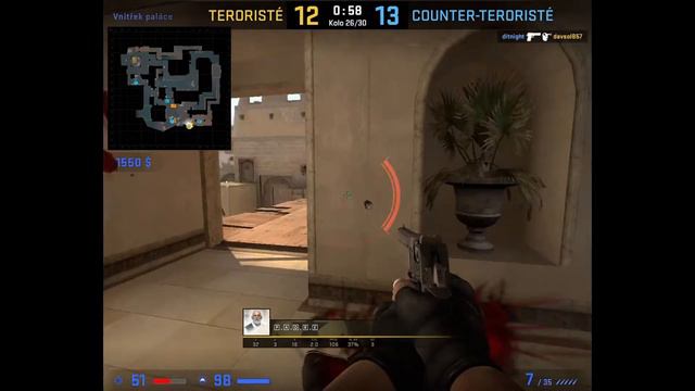 1HP Clutch 1VS4 ONLY HS I CS:GO смотреть онлайн