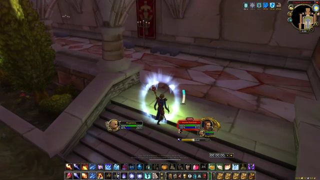 wow classic. mage. scarlet monastery. 1 pull. gold farm смотреть онлайн