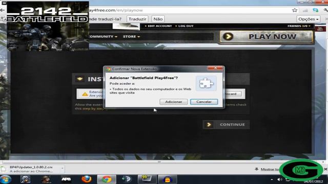 Instalação de BATTLEFIELD PLAY4FREE (Jogue gratis) смотреть онлайн
