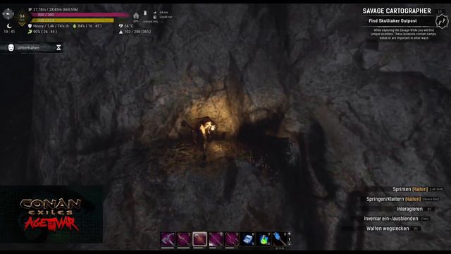 Conan Exiles - Savage Wilds - Ep. 36 - "Vom Glowing Pond über Haven nach Redwood Hamlet" смотреть онлайн