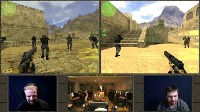 Retro LAN v4 - CS 1.5 9on9 de_dust Part 2/2 смотреть онлайн