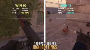Counter Strike 2 | Windows 10 vs Windows 11! 🔥