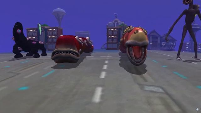 Digital Circus Vs Trevor Monsters Size Comparison | SPORE