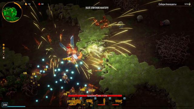 Deep Rock Galactic. Survivor. Пулеметчик на 4 сложности в ветвистой лощине. Этап пройден! смотреть онлайн