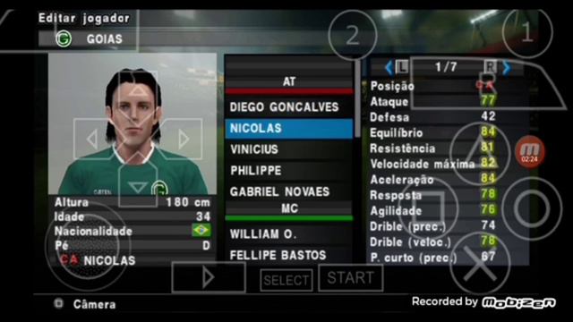 PES 2012 COM BRASILEIRÃO 2023 ATUALIZADO (PPSSPP) смотреть онлайн