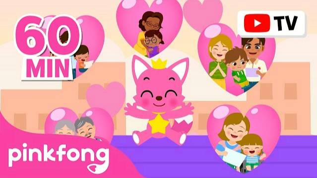 [TV for Kids] Me and My Mom and Dad 💜 | Celebrate Mother's Day Songs | Pinkfong Songs for Kids смотреть онлайн