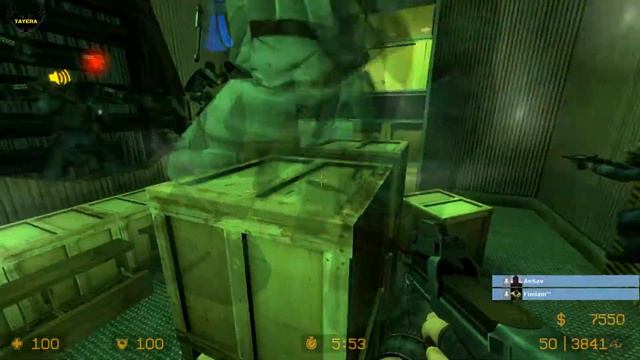 ZOMBIE ESCAPE MOD ON COUNTER-STRIKE: SOURCE, MAP: ZE_infected_tramway, CSS смотреть онлайн