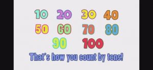 Numbers 10-100 | Count 10 to 100 by tens | The Singing Walrus