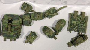 Фигурка пулеметчика ВДВ от DamToys. Russian VDV Machine Gunner