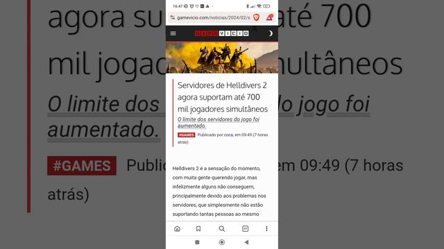 Helldivers 2 estava com problemas de servidor, mas a Arrowhead studios já fez melhorias nesse setor смотреть онлайн
