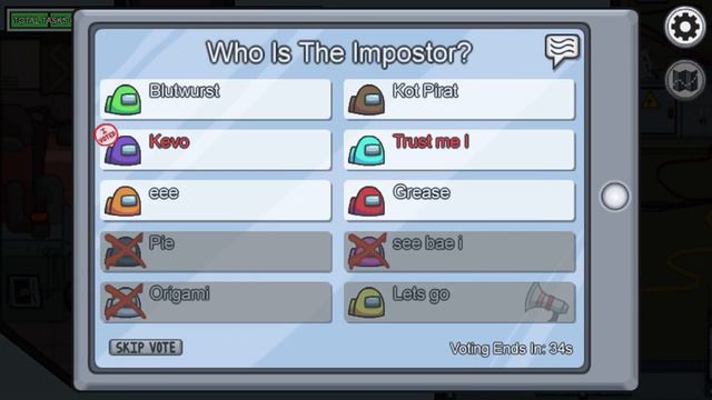 Among us imposter gameplay смотреть онлайн