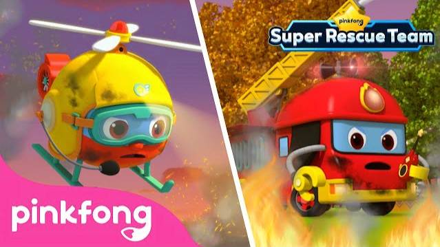 SOS! Help! Helicopter! 🚁 | Super Rescue Team🚨 | Pinkfong Baby Shark смотреть онлайн