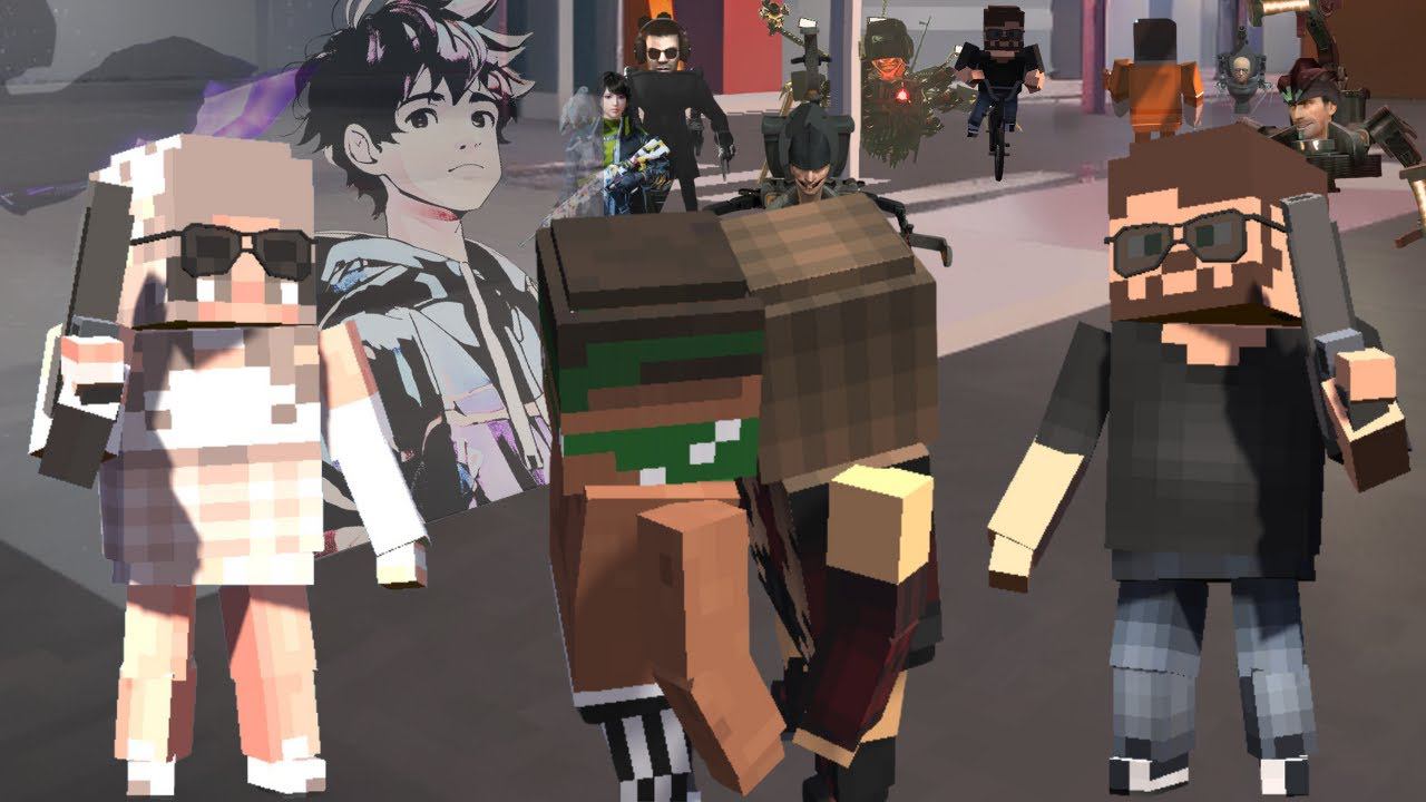 I'm playing Block Crime Sandbox: Pixel RPG смотреть онлайн