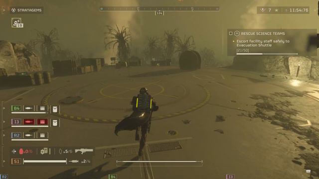 HELLDIVERS 2 Gameplay Gas bomb op смотреть онлайн