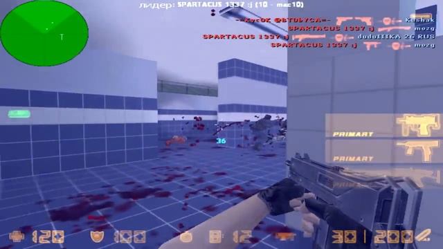 SPARTACUS LIVE #1 - GunGame (CS 1.6) смотреть онлайн