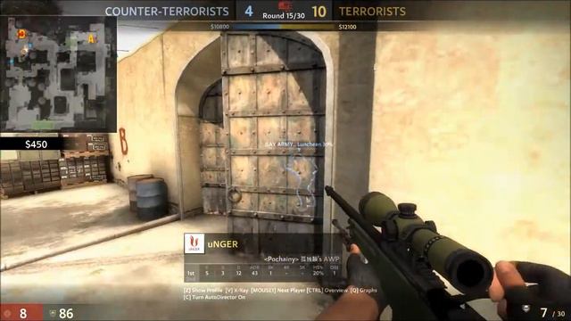 noscope 180 with awp throw the doors ezpz смотреть онлайн