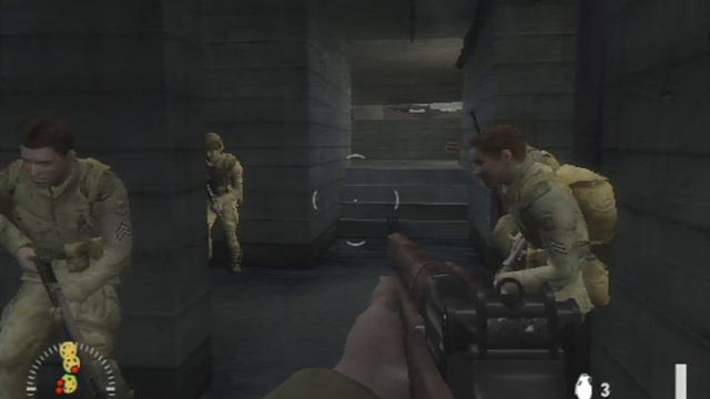 Medal of Honor: Vanguard - Mission 07, Haunted (PS2), UHD/4k upscaled смотреть онлайн