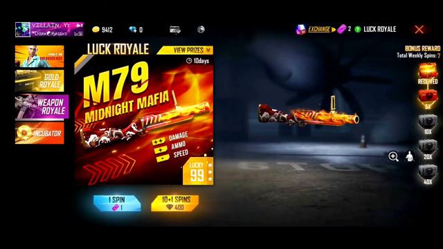 🤡MIDNIGHT MAFIA M79 NEW🤠 SKIN👹GOT PERMANENT || VILLAN GAMERS || смотреть онлайн