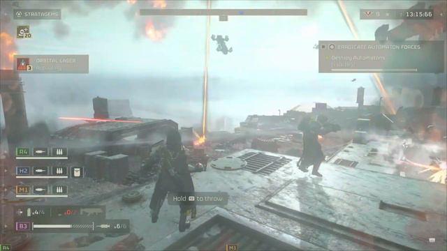 Helldivers 2 helldive MAXIMUM DIFFICULTY gameplay ... смотреть онлайн