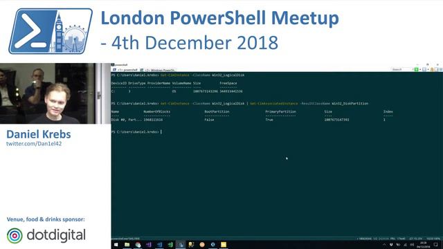 CIM/WMI Tips & Tricks | Daniel Krebs | London PowerShell Meetup смотреть онлайн