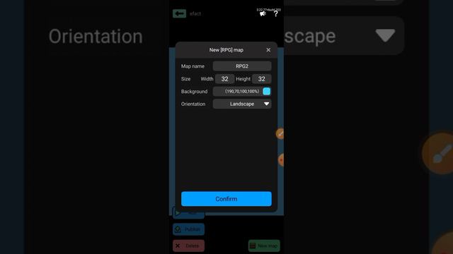 как создать главное меню на Julian's Aditor