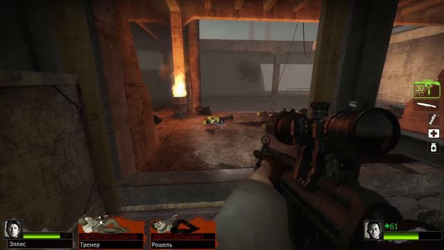 Прохождение Left 4 Dead 2 - Часть 5: Ужасный ливень смотреть онлайн