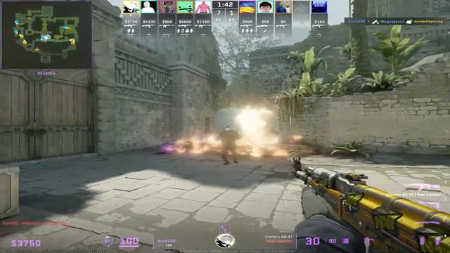 Donk CARRIES FPL ON ANCIENT🔥(CS2)