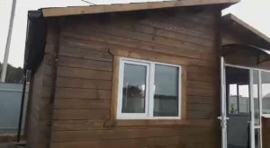 Отзыв Заказчика о компании «Садовые Домики.Ру», на видео переделанная "Летняя кухня с верандой" 6х5