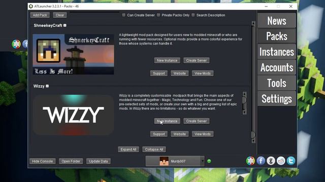 Wizzy - Install Tutorial (Minecraft Modpack) смотреть онлайн