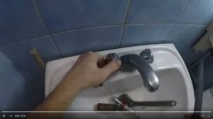 Как установить раковину с пьедесталом (тюльпан).