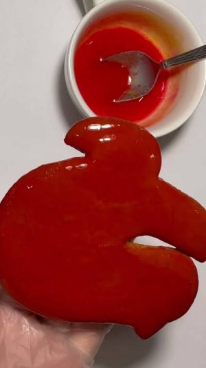 Венгерский лак на пряниках