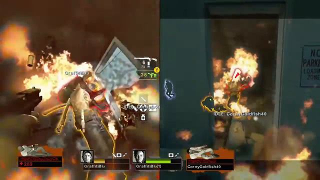 Playing Left 4 Dead 2 on Xbox one смотреть онлайн
