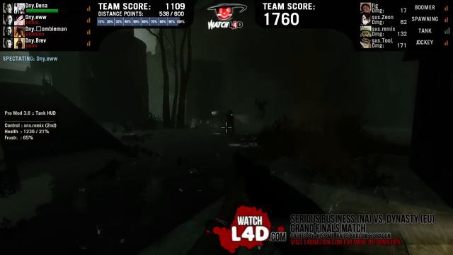 L4D2// WatchL4D 2014 Spring Tournament Grand Finals! Team Dynasty vs Serious Business смотреть онлайн