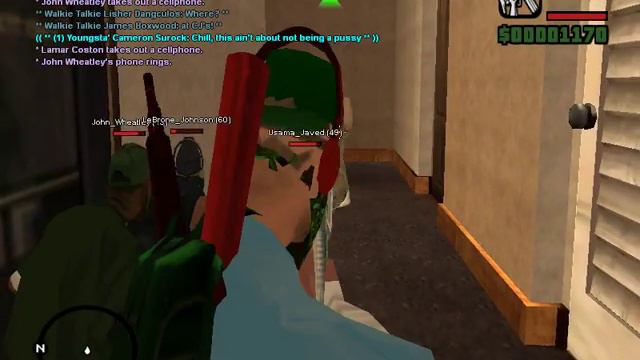 GTA San Andreas Role Play Episode 2: Mafia Bloods ambush Grove Street Families смотреть онлайн