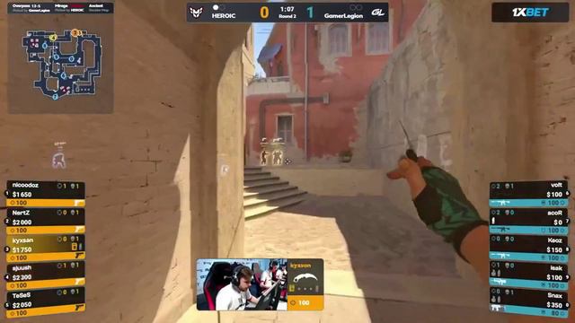 HEROIC VS GAMERLEGION - HIGHLIGHTS - PGL Major Copenhagen 2024 RMR CS2