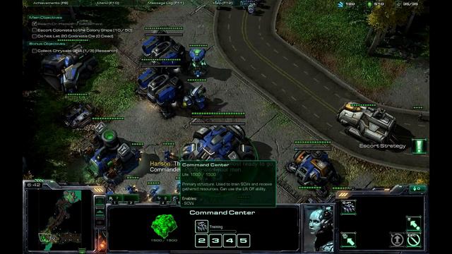 Starcraft 2 Brutal Campaign Walkthrough Evacuation Pt 1 смотреть онлайн