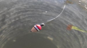 Раздача КАРАСЯ СО ЛЬДА НА ПОПЛАВОК - УТЯГИВАЕТ УДОЧКИ!! Зимняя Рыбалка