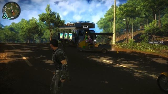 Just Cause 2: Be a hero, solve traffic problems смотреть онлайн