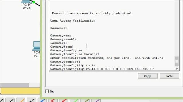 Port Address Translation Part-4 Configuring Static Routing & Verify Network смотреть онлайн