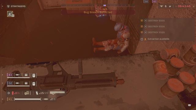 Helldivers 2 - How to open bunker on solo смотреть онлайн